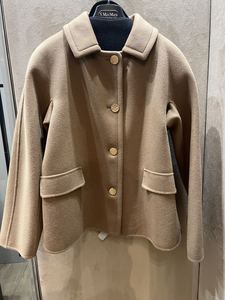 MaxMara23秋冬9月新款女士SOGNI单排扣外套气质上衣代购不退不换