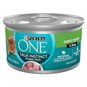 Purina ONE Natural， High Protein Cat Food， True Instinct