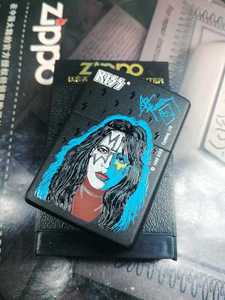 全新zippo 1998年99年kiss摇滚乐队稀少芝宝正品打火机 保真