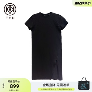 【直播间专享】T.C.H/轻奢潮牌时尚休闲显瘦连衣裙T69B30E6011