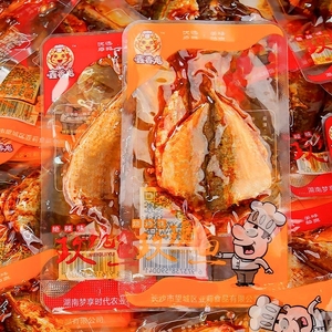鑫香龙玫瑰鱼绝辣味烧烤味即食海味鱼片小包装熟食麻辣休闲零食