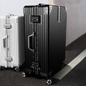旅行箱行李箱20拉杆箱万向轮24女男学生登机箱皮箱子26寸相机全铝