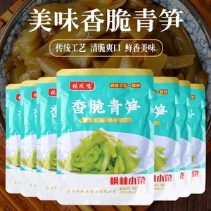 香脆青笋莴笋条下饭菜拌饭拌面即食速食菜红油小咸菜榨菜山东特产