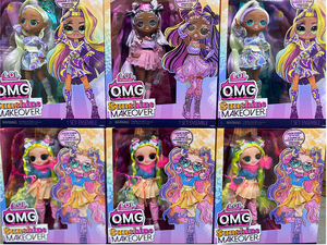 LOL惊喜娃娃omg大姐姐阳光变色泡泡糖系列娃娃儿童套装礼物玩具