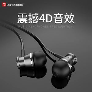 3.5mm TypeC In-ear Wired Headphones Bass Stereo耳机Earphone