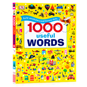 dk1000词 常用词自然动物科学1000 Useful Words 英文原版 插图图解字典词典 英语单词趣味认知启蒙 词汇量积累 科普百科读物精装