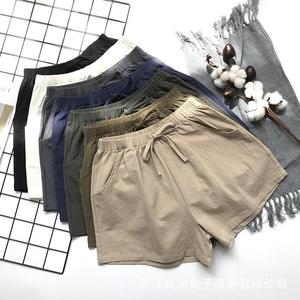 2024 cotton line Short Pants Shorts For Women Summer Holiday