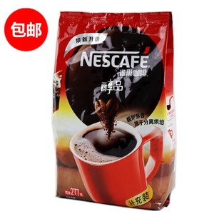 雀巢咖啡雀巢醇品500g袋装办公家用拿铁冰美式纯黑咖啡速溶咖啡粉