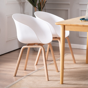 北欧实木现代简约休闲创意靠背咖啡厅黑尔餐椅办公电脑家用洽谈椅