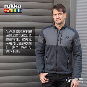 新品rukka伦维尔RENWER中层夹克摩托车骑行服防风防水冬季男装备