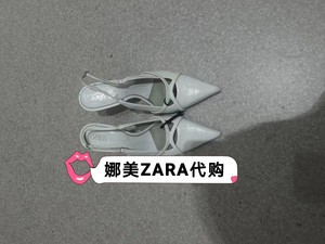 小红书同款推荐现货3月ZARA女鞋露跟高跟凉鞋3218310001 3218/310