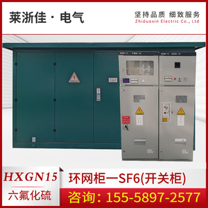 HXGN环网柜SF6户外成套箱式开闭所充气中置柜KYN28高压开关柜10kv