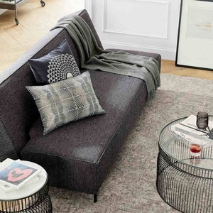 丹麦依诺维绅客厅简约布艺沙发 维克 北欧原创折叠功能轻奢沙发床