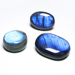 97天然马达加斯加蓝色月光石随形矿物晶体教学科普认知摆件拉长石
