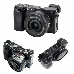适用索尼相机保护贴纸A6000 A6100 A6300 6400皮革A6700贴膜ZVE1