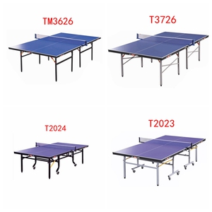 红双喜T3726T2023T2024T1223大彩虹金彩虹乒乓球台室内室外标准