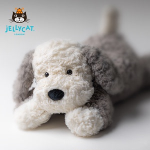 英国Jellycat唐布利牧羊犬毛绒安抚玩具狗狗玩偶公仔宝宝抱枕