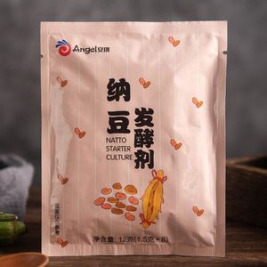 【安琪纳豆发酵剂】菌种纳豆菌粉家用自制纳豆发酵菌纳豆粉12克