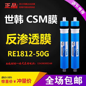 正品世韩膜50G75G100G200G400G过滤器RO纯水机净水器CSM滤芯配件