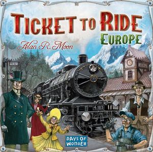 【多多酱桌游】Ticket to Ride 车票之旅：欧洲 正版 英文现货