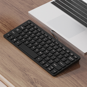 有线键盘迷你小型小尺寸mini笔记本手提电脑外接外置小键盘便携式