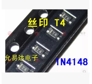 贴片开关二极管1N4148WS (印T4) SOD-323 (0805) 100个3元 11元/K