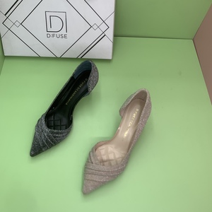 D：FUSE/迪芙斯撤柜断码女鞋外贸优雅处理细跟高跟女士时装单鞋