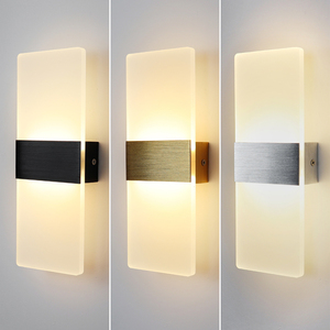 LED现代简约床头灯新款中式创意灯具过道走廊客厅卧室楼梯墙壁灯