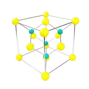 立方硫化锌晶胞结构模型 闪锌矿晶体 高中化学教具 教学仪器