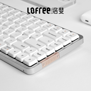 Lofree洛斐小顺100矮轴机械键盘无线蓝牙Gasket平板办公超薄便携