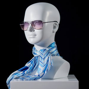 玻璃钢女士头模道具假人头模型VR眼镜帽子口罩眼镜店展示模特头