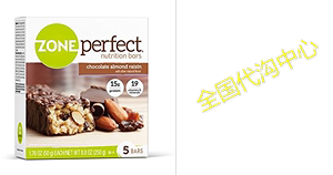 ZonePerfect Nutrition Bars, Chocolate Almond Raisin. 1.76 o