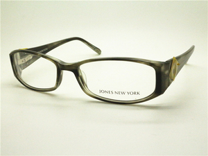 美国 JONES NEW YORK 品牌板材眼镜框 J733 灰条纹 男女款眼镜架