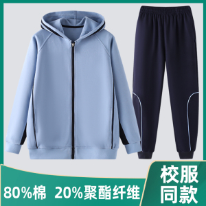 校服套装小学生学院风幼儿园园服中学生秋季班服儿童棒球服两件套