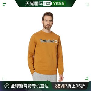 香港直邮潮奢 Timberland 天伯伦 男士 直线纹徽标水手领卫衣