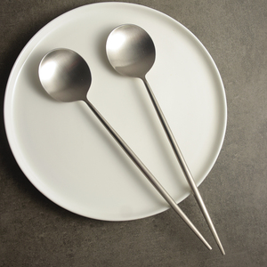 304不锈钢公勺家用餐厅分餐勺子服务大勺分菜自助分鱼勺公用勺