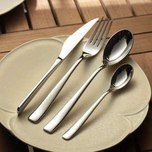 夏威夷系列 牛排刀叉套装 刀叉勺304不锈钢汤勺西餐具甜品勺叉子