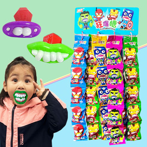 网红儿童创意搞怪嘴巴糖龅牙糖牙齿糖幼儿园奖励小孩趣味不哭零食