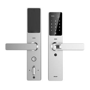 Wulian物联指纹锁家用防盗门智能滑盖电子锁遥控密码锁刷卡锁门锁