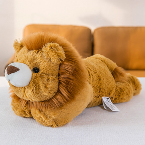 安抚趴款狮子玩偶公仔抱枕女生睡觉儿童床上陪着大布娃娃毛绒玩具
