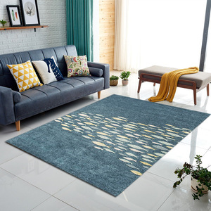 中国风地毯卧室客厅垫水晶绒立体3D欧式印花地毯