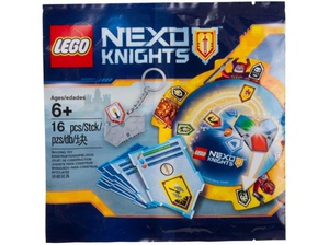 LEGO 5004911 乐高积木玩具 NEXO未来骑士团能量盾牌补充包钥匙扣