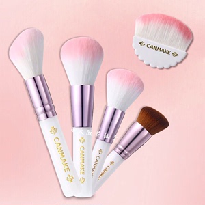 CANMAKE/井田日本棉花糖粉刷便携粉饼高光散粉刷定妆软毛化妆刷