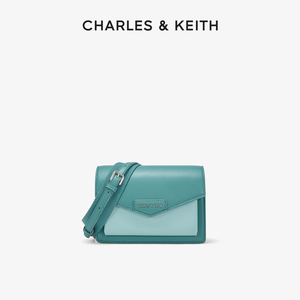 【618折扣】CHARLES＆KEITH女包CK2-80680780-1翻盖信封包邮差包