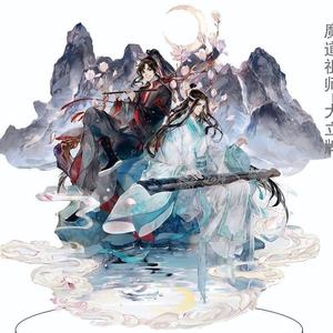 大立牌 魔道祖师 魏无羡亚克力蓝忘机双人摆件动画动漫周边珍藏版