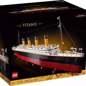 乐高10294泰坦尼克号轮船高难度积木玩具成人高难度男孩生日礼物