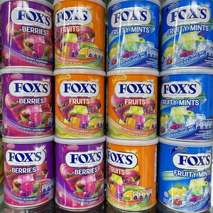 印尼进口Foxs雀巢零食霍氏什锦水果四季茶风味薄荷杂梅味水晶糖
