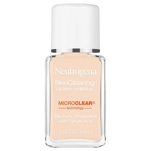Neutrogena露得清skinClearing oil-free makeup矿物净肤粉底液