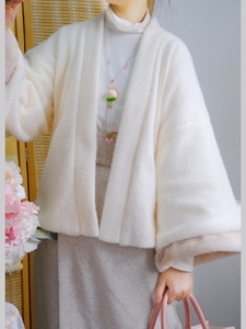 新中式女装秋冬款汉元素轻国风小棉袄上衣汉服日常外套通勤冬装