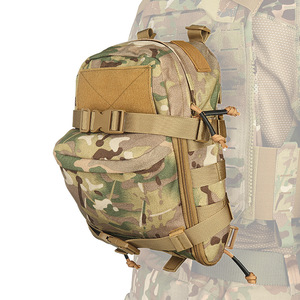 1000D户外战术水袋包轻量马甲水带背包MOLLE背心附件包水 袋背包
